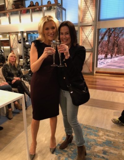 Sally Lou Loveman with Megyn Kelly